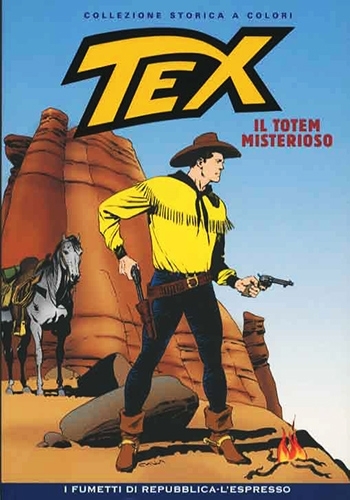 Copertina  Tex : Il totem misterioso