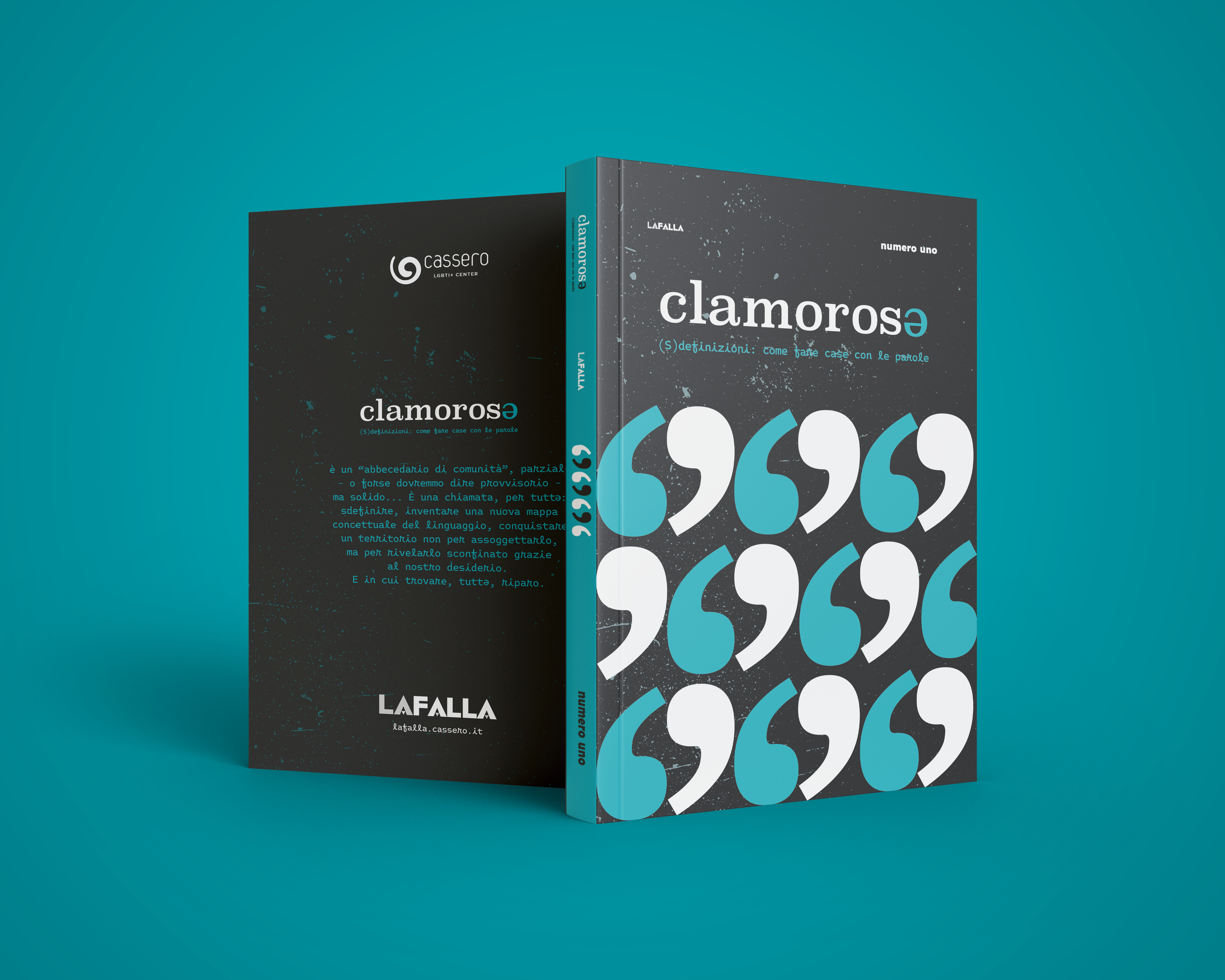 Copertina  Clamoros [schwa]: (S)definizioni: come fare case con le parole